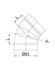 CODO ENGATILLADO 45º 2